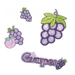 Iron-On Patch - Grapes